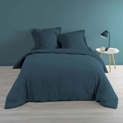 Housse de couette Percaline - Douceur d'Intérieur - Housse de couette 240 x 220