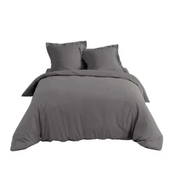 Housse de couette Percaline - Douceur d'Intérieur - Housse de couette 260 x 240