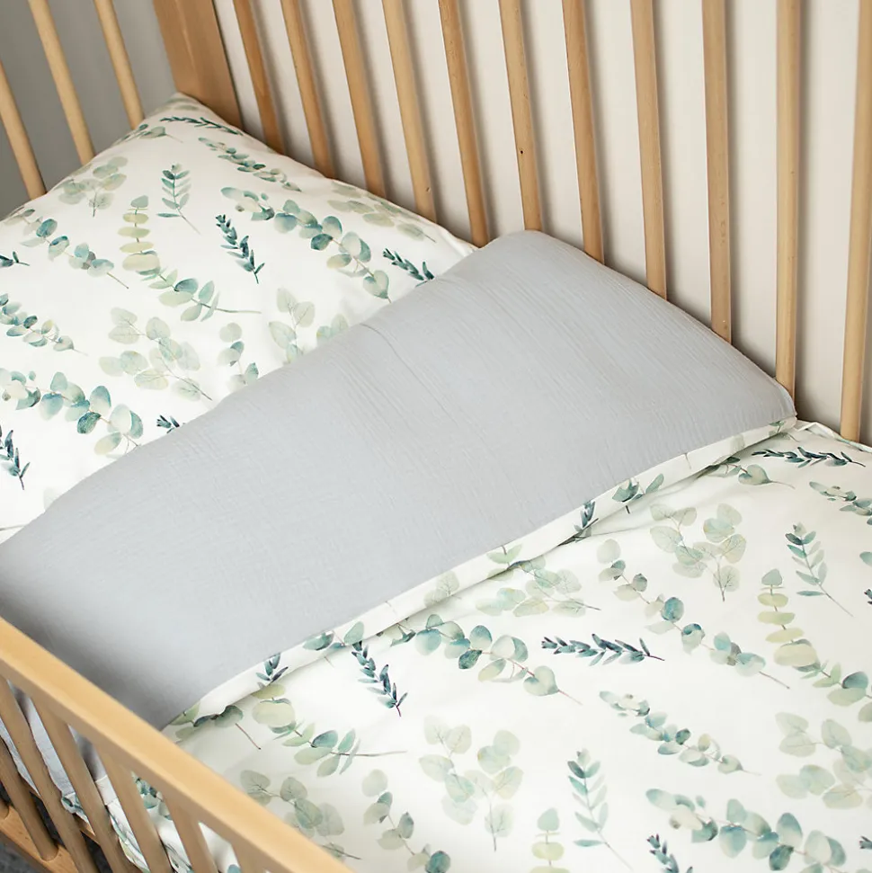 Housse de couette réversible Eucalyptus