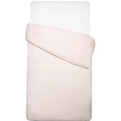 Housse de couette réversible gaze de coton & nid d'abeille