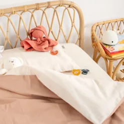 Housse de couette réversible en Lin lavé