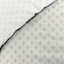 Housse de couette réversible 240 x 220 cm + 2 taies Coton 57 fils RAONI