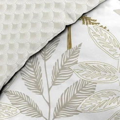 Housse de couette réversible 240 x 220 cm + 2 taies Coton 57 fils RAONI