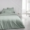Housse de couette TODAY Essential - 240 x 260 cm - 2 personnes - 100% Coton uni - Celadon