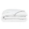 Housse de couette TODAY Essential - 140 x 200 cm - 1 personne - 100% Coton uni - Craie