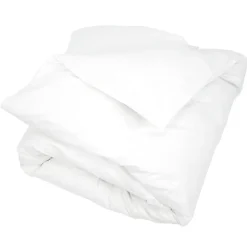 Housse de couette uni 240x220 cm pur percale PRIMO Blanc