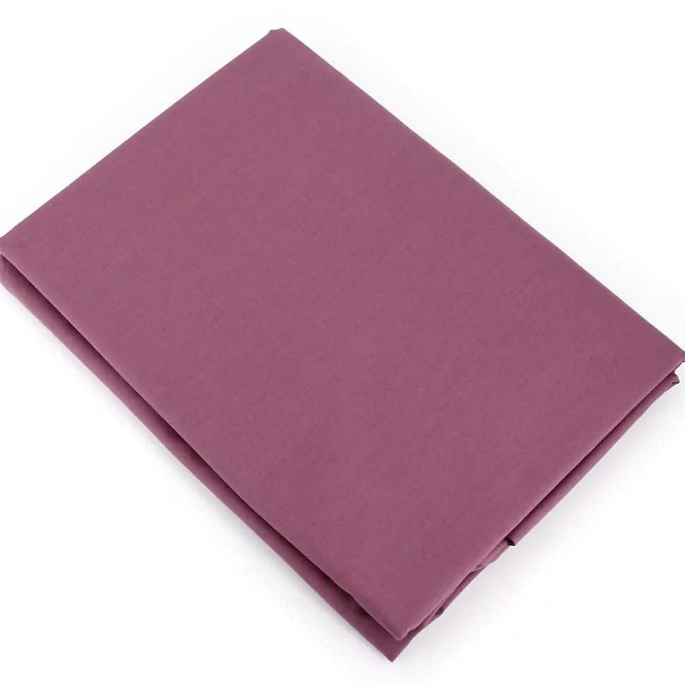 Housse de couette uni 280x240 cm coton ALTO Raisin
