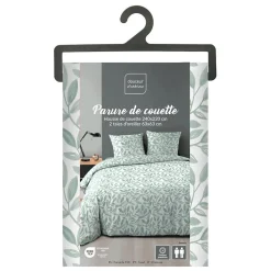 Housse de couette 240x220 + 2 taies imprimées SEQUOIA