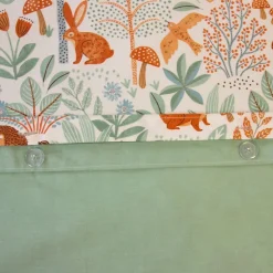 Housse de couette 140x200 + 1 taie PIERROT coton 57fils