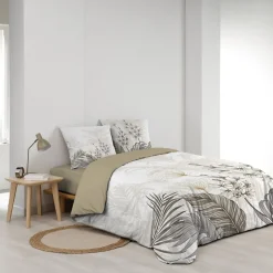 Housse de couette 240x220 + 2 taies BASTILLE 100% coton