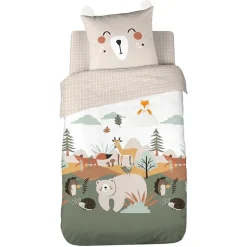 Housse de couette 140x200 + 1 taie FOREST