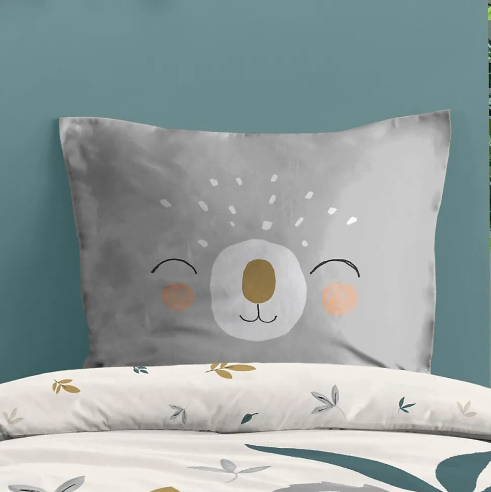 Housse de couette 140x200 + 1 taie coton 57 fils