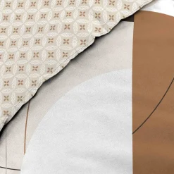 Housse de couette 240x220 + 2 taies PAMPA 100% coton