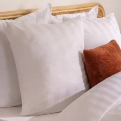 Housse de couette 240x220 + 2 taies coton satiné blanc