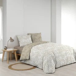 Housse de couette 260x240 + 2 taies MALIA 100% coton