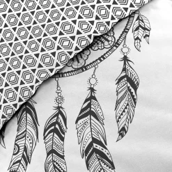 Housse de couette 240x220 + 2 taies INDIAN DREAM 100% coton