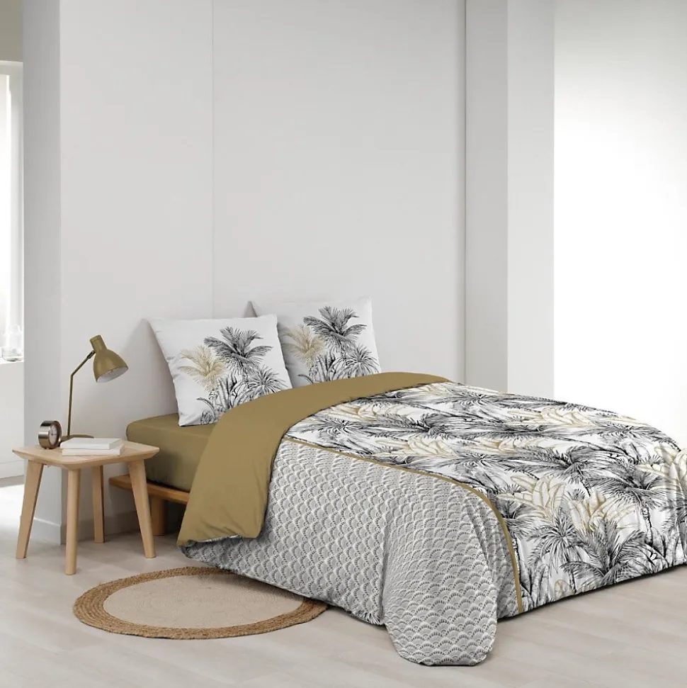 Housse de couette 240x220 + 2 taies DAKAR 100% coton