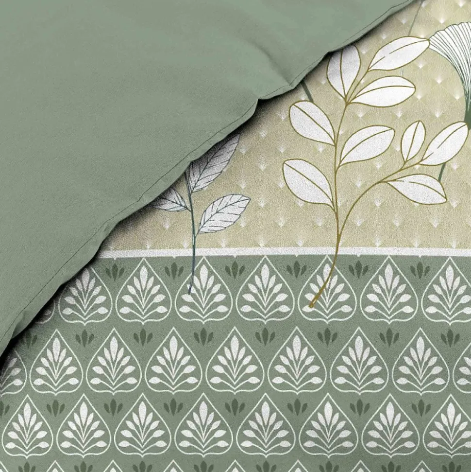 Housse de couette 240x220 + 2 taies POETINE 100% coton