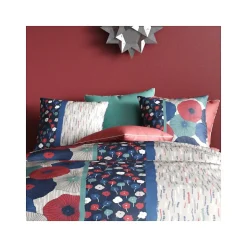 Housse de couette 240x220 AGUEDA + 2 taies coton 57 fils