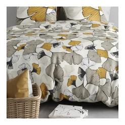 Housse de couette 240x220 AROM + 2 taies coton 57 fils