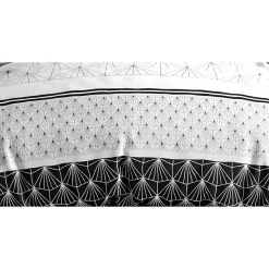 Housse de couette 240x220 Casta + 2 taies coton 57 fils