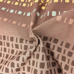 Housse de couette 280x240 cm coton NIAGARA marron Châtaigne