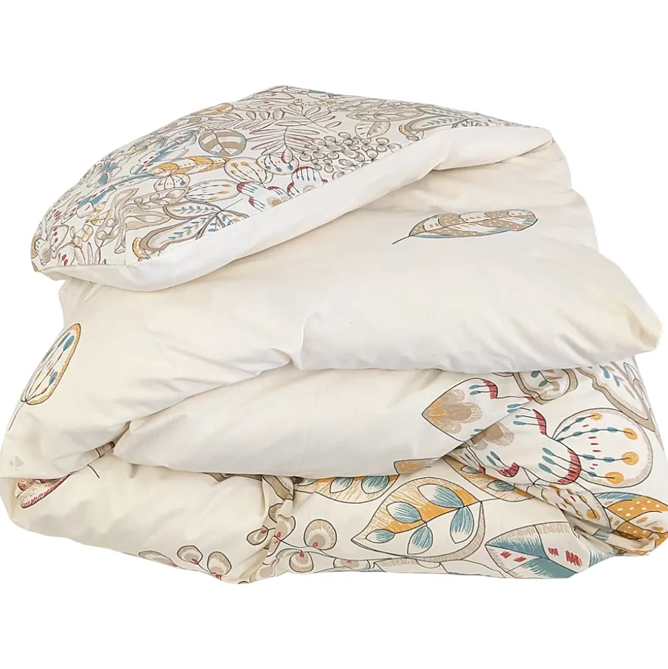 Housse de couette 260x240 cm coton OKY écru Naturel