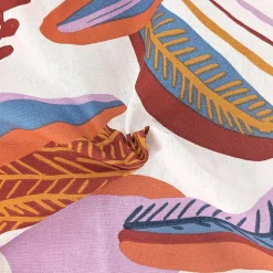 Housse de couette 140x200 cm coton PERROQUET multicolore Salsa