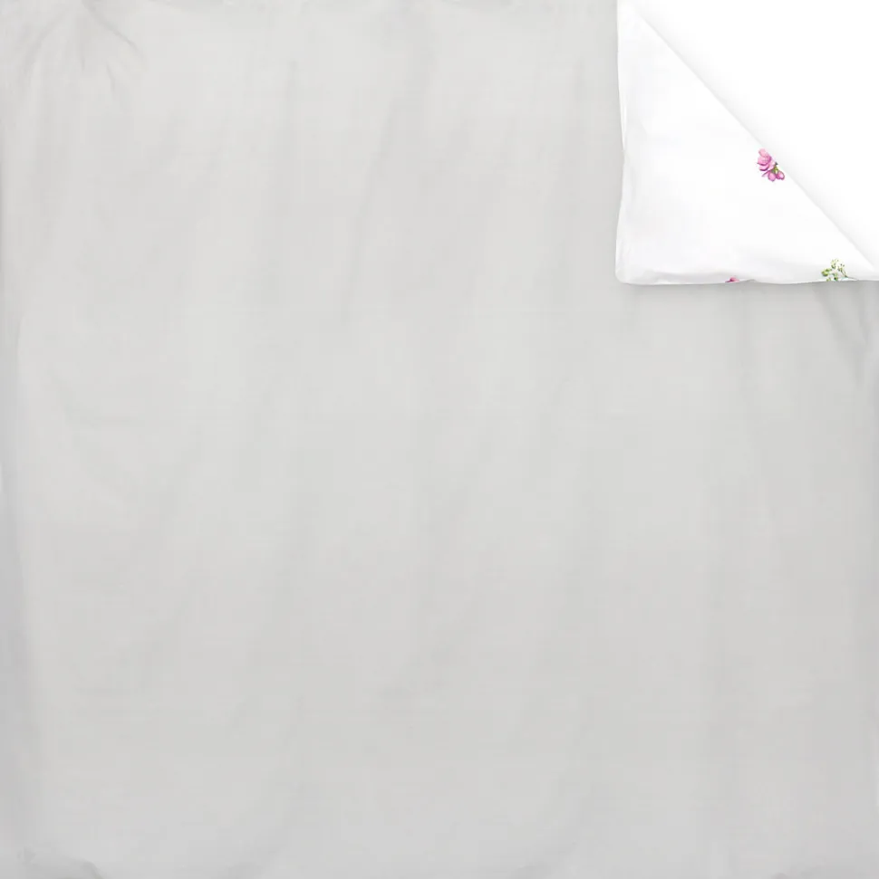 Housse de couette 300x240 cm coton PRETTY blanc