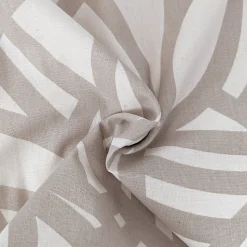 Housse de couette 240x220 cm coton lavé SERENA Beige écru