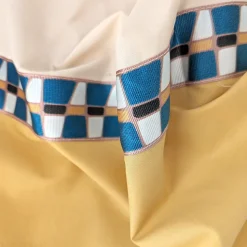 Housse de couette 280x240 cm en percale coton ROMY Ambre