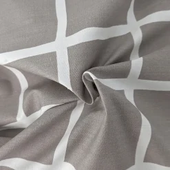 Housse de couette 260x240 cm percale coton DDM MAX Gris