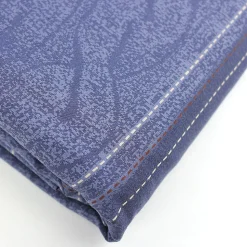 Housse de couette 260x240 cm Satin de coton VENDOME Bleu foncé