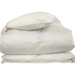 Housse de couette 260x240 cm satin de coton GRAND HÔTEL sable