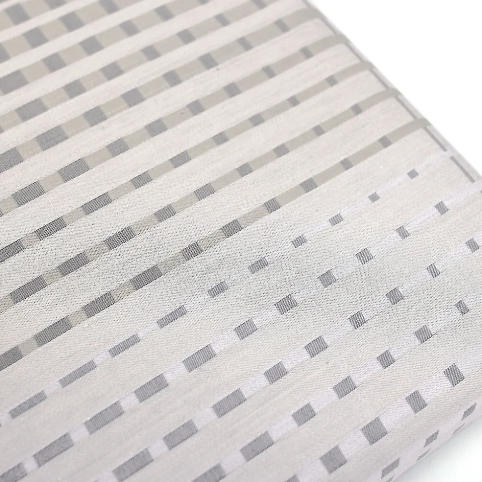 Housse de couette 240x220 cm Satin de coton CONCORDE Gris clair