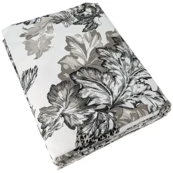 Housse de couette 140x200 cm satin de coton SAVANE blanc