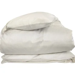 Housse de couette 200x200 cm satin de coton GRAND HÔTEL sable