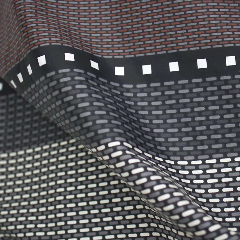 Housse de couette 300x240 cm satin de coton ENZO noir