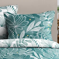 Housse de couette 240x220 DOUALA + 2 taies coton 57 fils