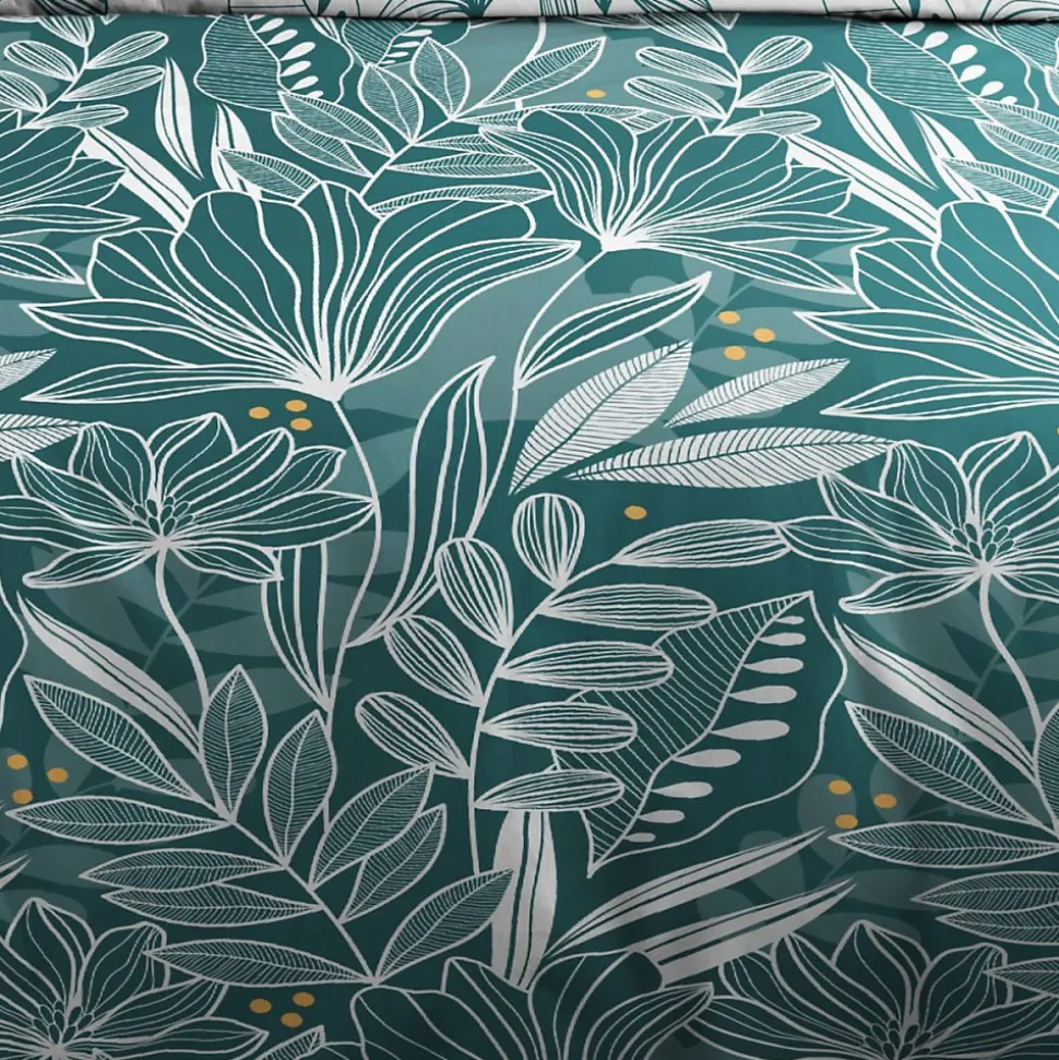 Housse de couette 240x220 DOUALA + 2 taies coton 57 fils