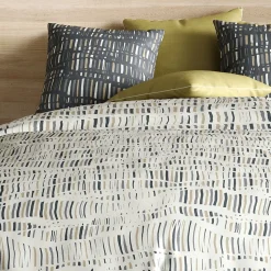 Housse de couette 260x240 Flava + 2 taies coton 57 fils