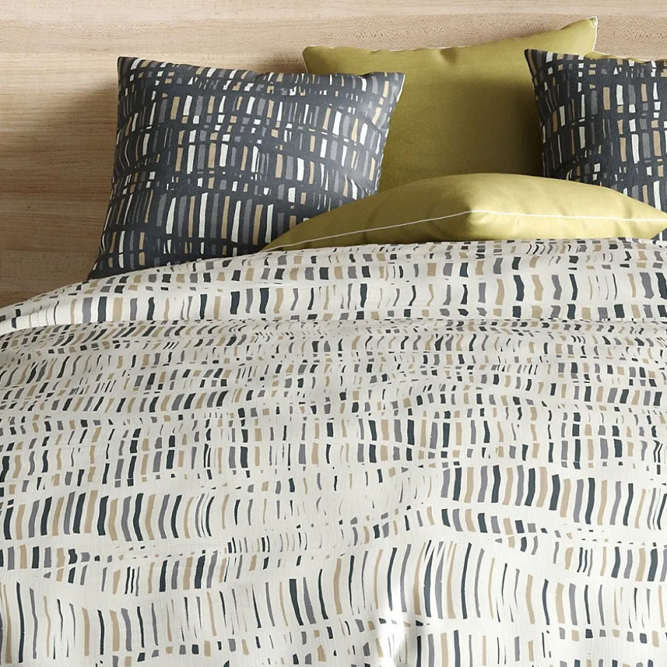 Housse de couette 260x240 Flava + 2 taies coton 57 fils