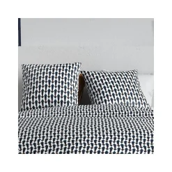Housse de couette 260x240 GEO + 2 taies coton 57 fils