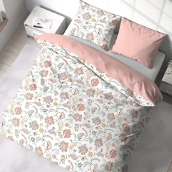 Housse de couette 240x220 ISPANA + 2 taies microfibre