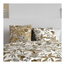 Housse de couette 240x220 KAHONI + 2 taies coton 57 fils