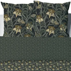 Housse de couette 260x240 Liana + 2 taies coton 57 fils