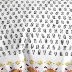 Housse de couette 260x240 LOYA + 2 taies coton 57 fils