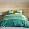 Housse de couette 240x220 Malphite + 2 taies coton 57 fils