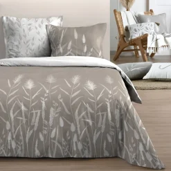 Housse de couette 260x240 PAMPA + 2 taies coton 57 fils