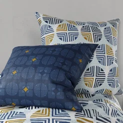 Housse de couette 240x220 Sirius + 2 taies coton 57 fils